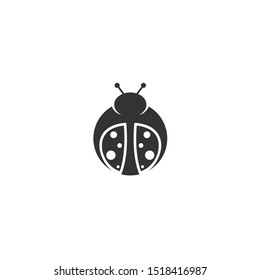 Lady bug, logo icon for sport team or company creative, logo design inspiration