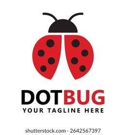 Lady bug logo template vector illustration icon