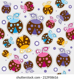 Lady bug Pattern