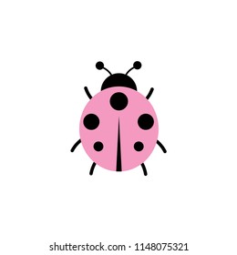 Lady Bug Vector Icon