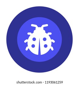 lady bug vector icon