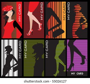 Lady Business Cards