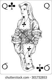 lady of clubs