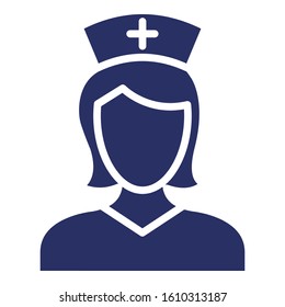 
Lady Doctor Isolated Vector icon which can be easily modified or edit
