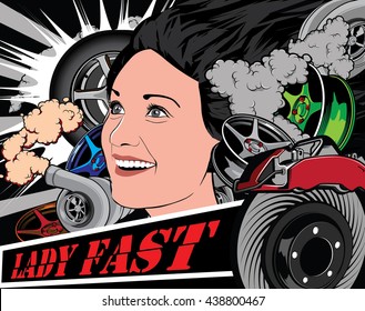 lady fast