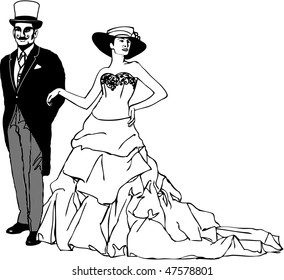 lady and gentleman