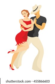 Dame und Gentleman Dance Latin America salsa