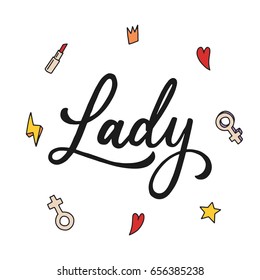 5 letter word lady