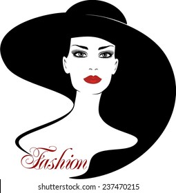 lady in hat
