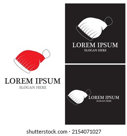 Lady hat beauty fashion vector template