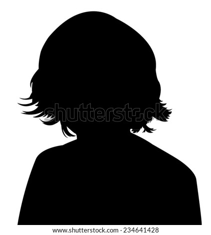 Download Lady Head Silhouette Vector Stock Vector (Royalty Free ...