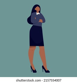 lady with high heels standing