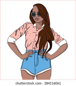 lady hipster