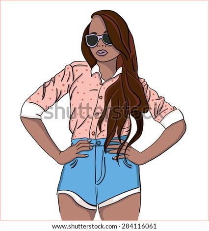lady hipster