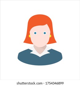 Icono de dama sobre fondo blanco