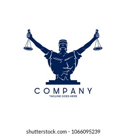 lady justice law firm logo
