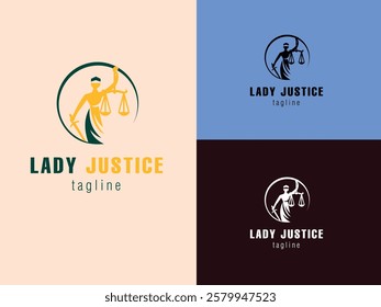 Lady Justice logo The Guardian of Truth and Fairness logo