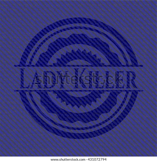 Lady Killer Badge Jean Texture Backgrounds Textures Abstract