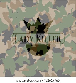Lady Killer camouflage emblem