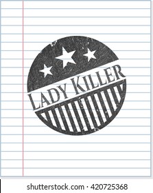 Lady Killer pencil effect