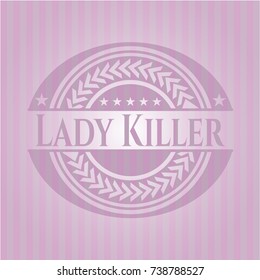 Lady Killer pink emblem