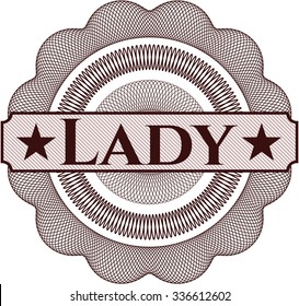 Lady money style rosette