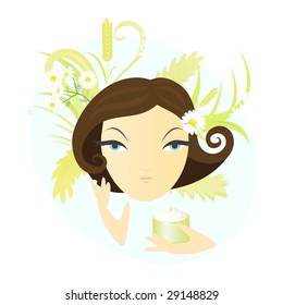 Lady nature