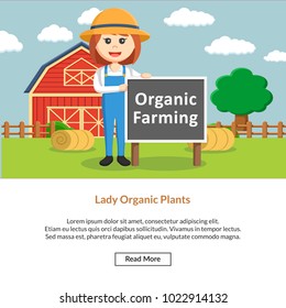 Lady Organic Plants Job Information
