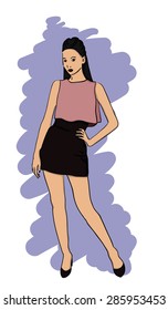 lady purple