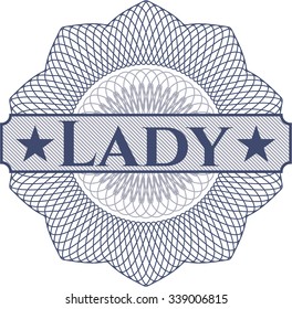 Lady rosette