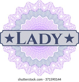 Lady rosette