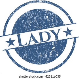 Lady rubber texture