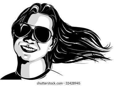 lady smiling