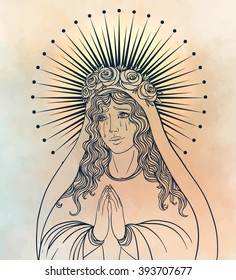 immaculate heart of mary tattoo