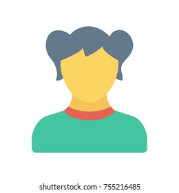  lady sticker icon