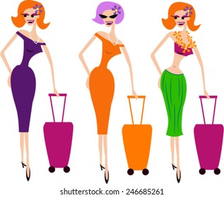 lady traveling