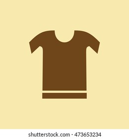 Lady T-Shirt Icon.