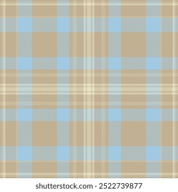 Lady textura vetorial tartan, costurado sem costura xadrez. Padrão de tecido têxtil de fundo intenso na paleta de cores pastel e azul de veludo.