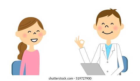 The lady who sees a doctor
