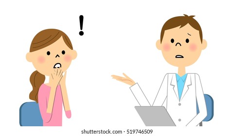 The lady who sees a doctor
