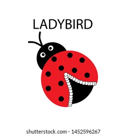 Ladybird color seamless pattern. Fashion graphic background design. Modern stylish abstract texture. Colorful template for prints, textiles, wrapping, wallpaper, website, etc. Vector illustration.