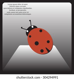 Ladybird. icon. vector design