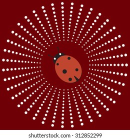Ladybird. icon. vector design