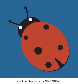 Ladybird. icon. vector design