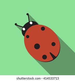 Ladybird. icon. vector design