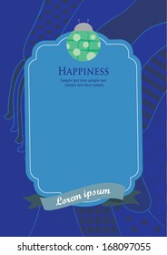 ladybird poster template vector/illustration / background/ greeting card
