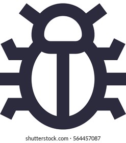 Ladybird Vector Icon