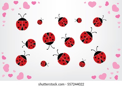 ladybird vector illustration eps10.
