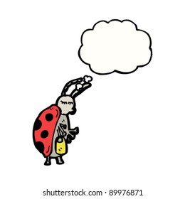 ladybug carrying bag cartoon