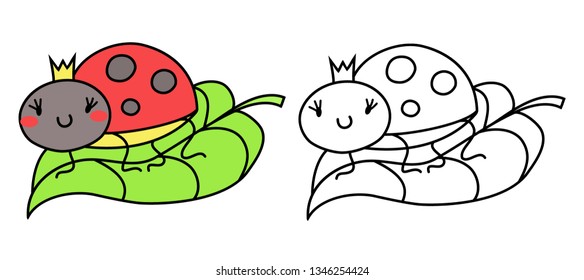 ladybug coloring book